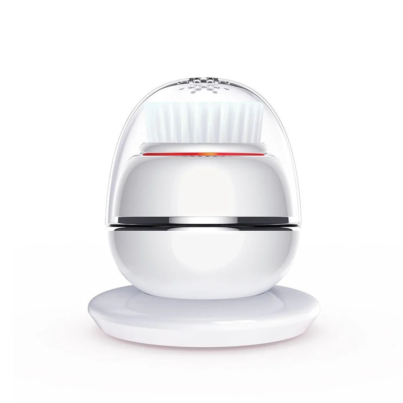 Vigor Electric Rechargeable Sonic Scrubber Silicone Facial Cleansing Brush For Face Cleaning Skin Pore Shrinking - STYLE: 1 SET | Verishop
