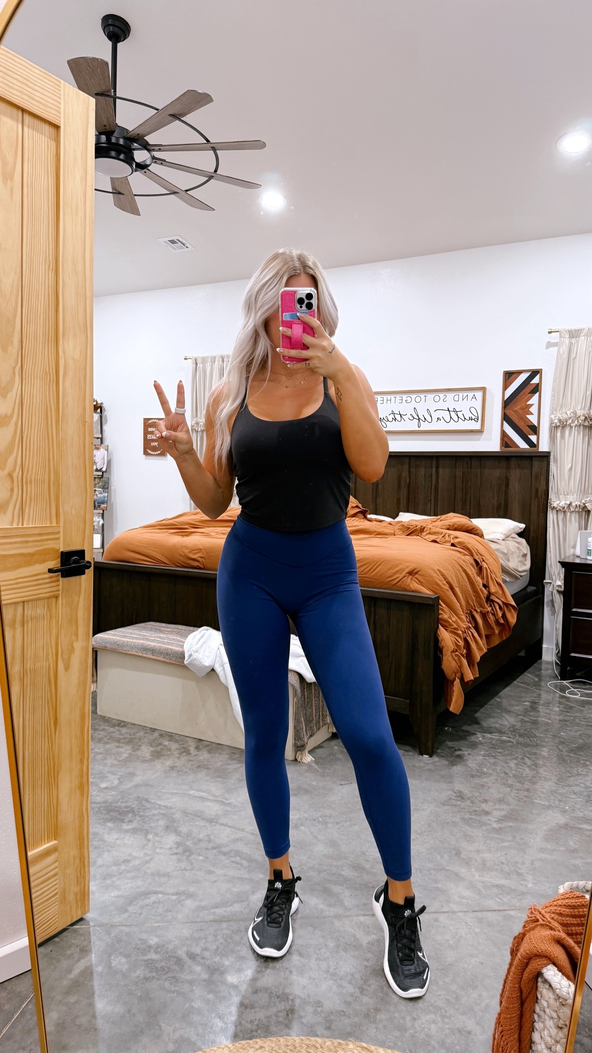 Tank is old, but I linked similar! Wearing a small in leggings 💪🏼 

#LTKActive #LTKSaleAlert #LTKFindsUnder50