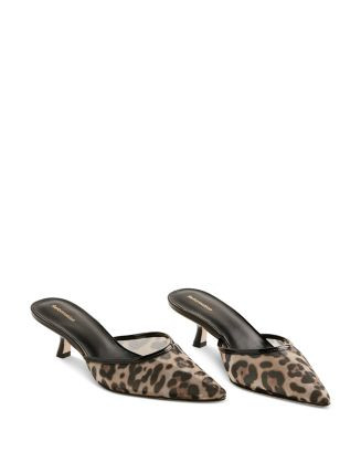 Women's Wilda Kitten Mule Pumps | Bloomingdale's (US)