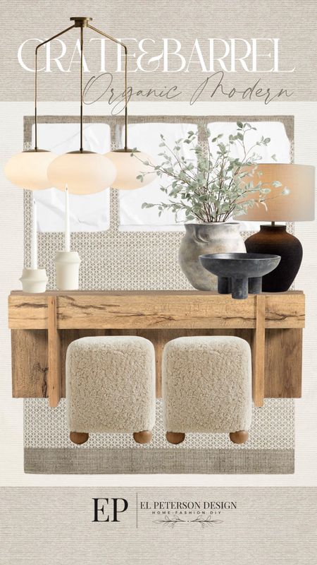 Artwork
Chandelier 
Area rug
Ottoman
Console table table lamp
Pedestal bowl
Vase
Stem
Candle holder 

#LTKhome