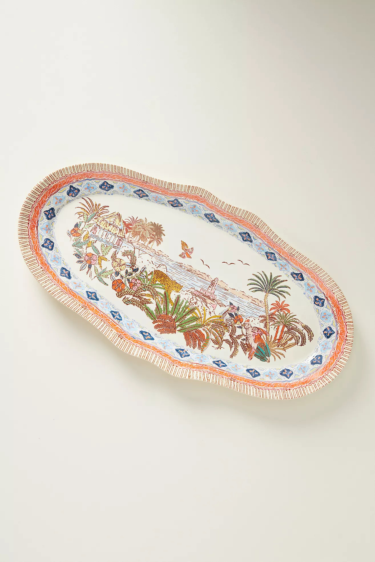 Vittoria Melamine Platter | Anthropologie (US)