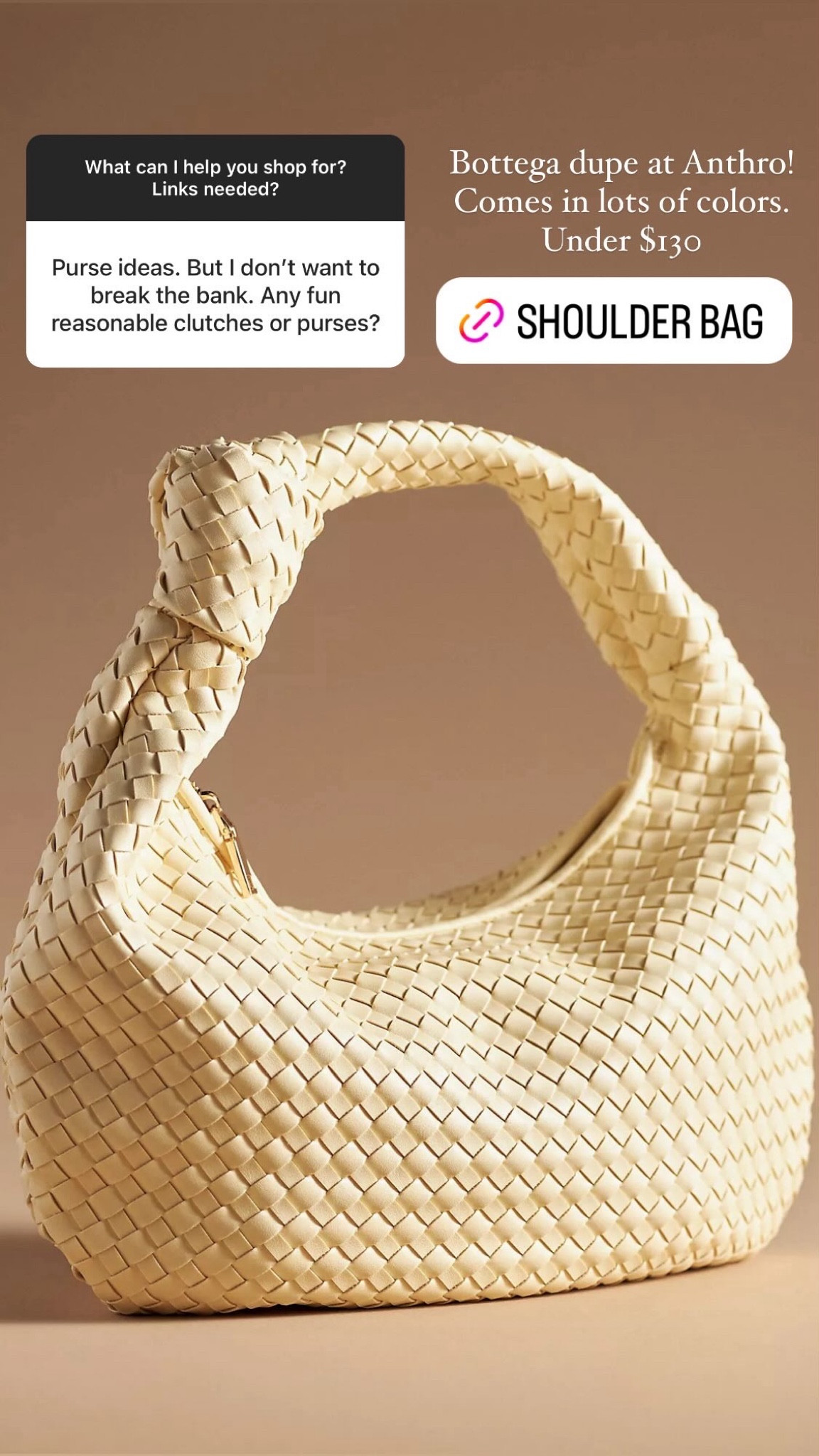 Bottega veneta dupe
Melie Bianco bags
Anthropologie purses
Summer handbags
Spring handbag
Teen Jodie dupe
Under $150
Under $200
Under $130
Under $100
Anthro finds
On sale
Woven bag
Mini Jodie
•
Swimsuits
Country concert outfit
Maternity
Travel outfit
Living room decor
Spring outfit
White dress
Sandals
Wedding guest dress
Resort wear
Home
Vacation outfits
Date night outfits
Wedding guest
Cocktail dress
Jeans
Sneakers
Resort wear
Baby shower
Work outfit
Living room
Bedding
Bedroom
Sweater dress
Boots
Gifts for her
Gifts for him
Gift guide
Sweater dress
Family photos
Aritzia
Maternity
Nashville
Living room
Coffee table
Travel
Bedroom
Barbie outfit
Teacher outfits
White dress
Cocktail dress
White dress
Country concert
Eras tour
Taylor swift concert
Sandals
Nashville outfit
Outdoor furniture
Nursery
Festival
Spring dress
Baby shower
Under $50
Under $100
Under $200
On sale
Vacation outfits
Revolve
Cocktail dress
Floor lamp
Rug
Console table
Work wear
Bedding
Luggage
Coffee table
Lounge sets
Earrings
Bride to be
Luggage
Romper
Bikini
Dining table
Coverup
Farmhouse Decor
Ski Outfits
Primary Bedroom	
Home Decor
Bathroom
Nursery
Kitchen 
Travel
Nordstrom Sale 
Amazon Fashion
Shein Fashion
Walmart Finds
Target Trends
H&M Fashion
Plus Size Fashion
Wear-to-Work
Travel Style
Swim
Beach vacation
Hospital bag
Post Partum
Disney outfits
White dresses
Maxi dresses
Abercrombie
Graduation dress
Bachelorette party
Nashville outfits
Baby shower
Business casual
Home decor
Bedroom inspiration
Toddler girl
Patio furniture
Bridal shower
Bathroom
Amazon Prime
Overstock
#LTKseasonal #competition #LTKFestival #LTKBeautySale #LTKunder100 #LTKunder50 #LTKcurves #LTKFitness #LTKFind #LTKxNSale #LTKSale #LTKHoliday #LTKGiftGuide #LTKshoecrush #LTKsalealert #LTKbaby #LTKstyletip #LTKtravel #LTKswim #LTKeurope #LTKbrasil #LTKfamily #LTKkids #LTKhome #LTKbeauty #LTKmens #LTKitbag #LTKbump #LTKworkwear #LTKwedding #LTKaustralia #LTKU #LTKover40 #LTKparties #LTKmidsize #LTKfindsunder100 #LTKfindsunder50 #LTKVideo #LTKxMadewell #LTKSpringSale 

#LTKstyletip #LTKitbag #LTKfindsunder100