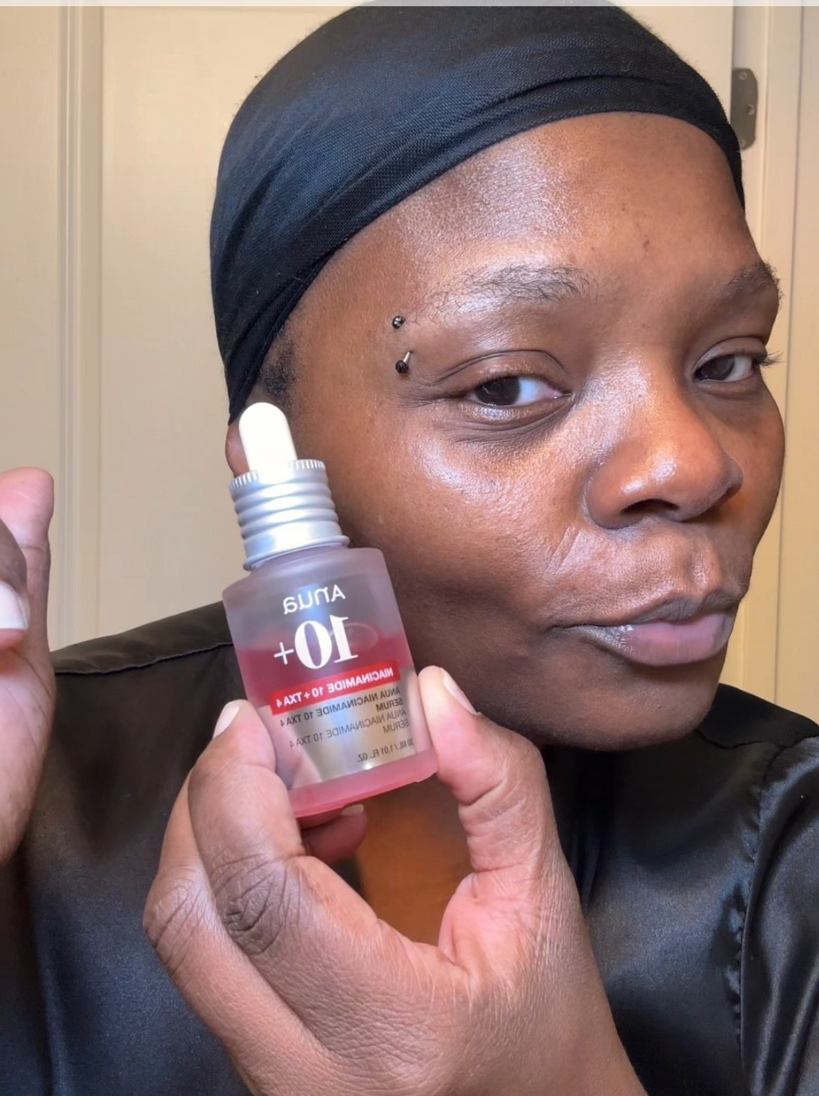 when the skin is skinning.😝#48andfine #womenover40 #blackwomenover40 #skincare #anuaskincare #anuaserum 

#LTKselfcare #LTKOver40 #LTKBeauty