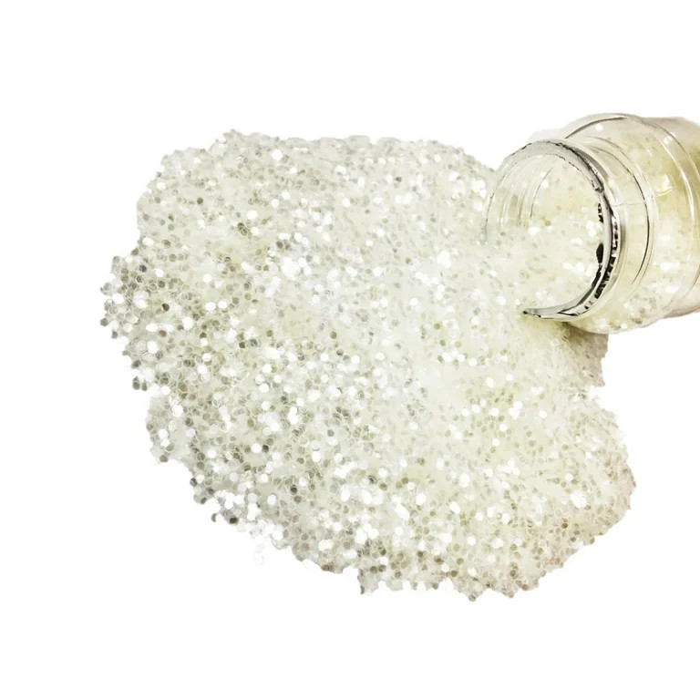 iConnectWith Glitter - Cotton White, Stubby Poly Glitter | Walmart (US)