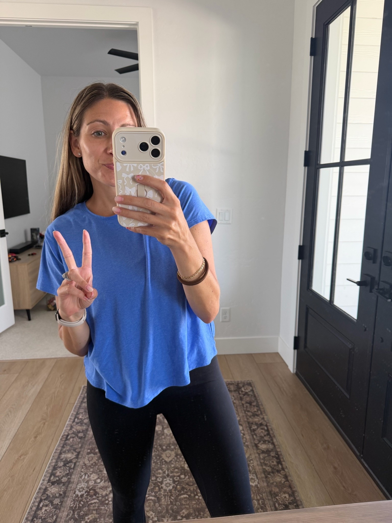 Cute and comfy workout attire. 

Wearing size small. Also the top from Walmart comes in more colors and has matching shorts and tanks! Super soft buttery material.

#LTKootd #LTKselfcare #LTKmorningroutine