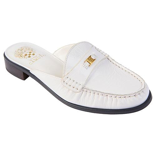 Vince Camuto Cobby Slip-On Leather/Suede Loafer - Bianco - Size 11 | HSN