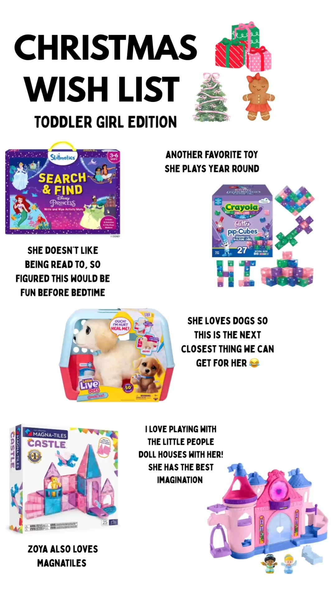ZOYA’S CHRISTMAS GIFTS ! 2 year old edition! 

#LTKGiftGuide #LTKHoliday #LTKmomlife