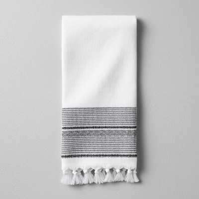 Hand Towel Boho Border - Ebony - Hearth & Hand™ with Magnolia | Target