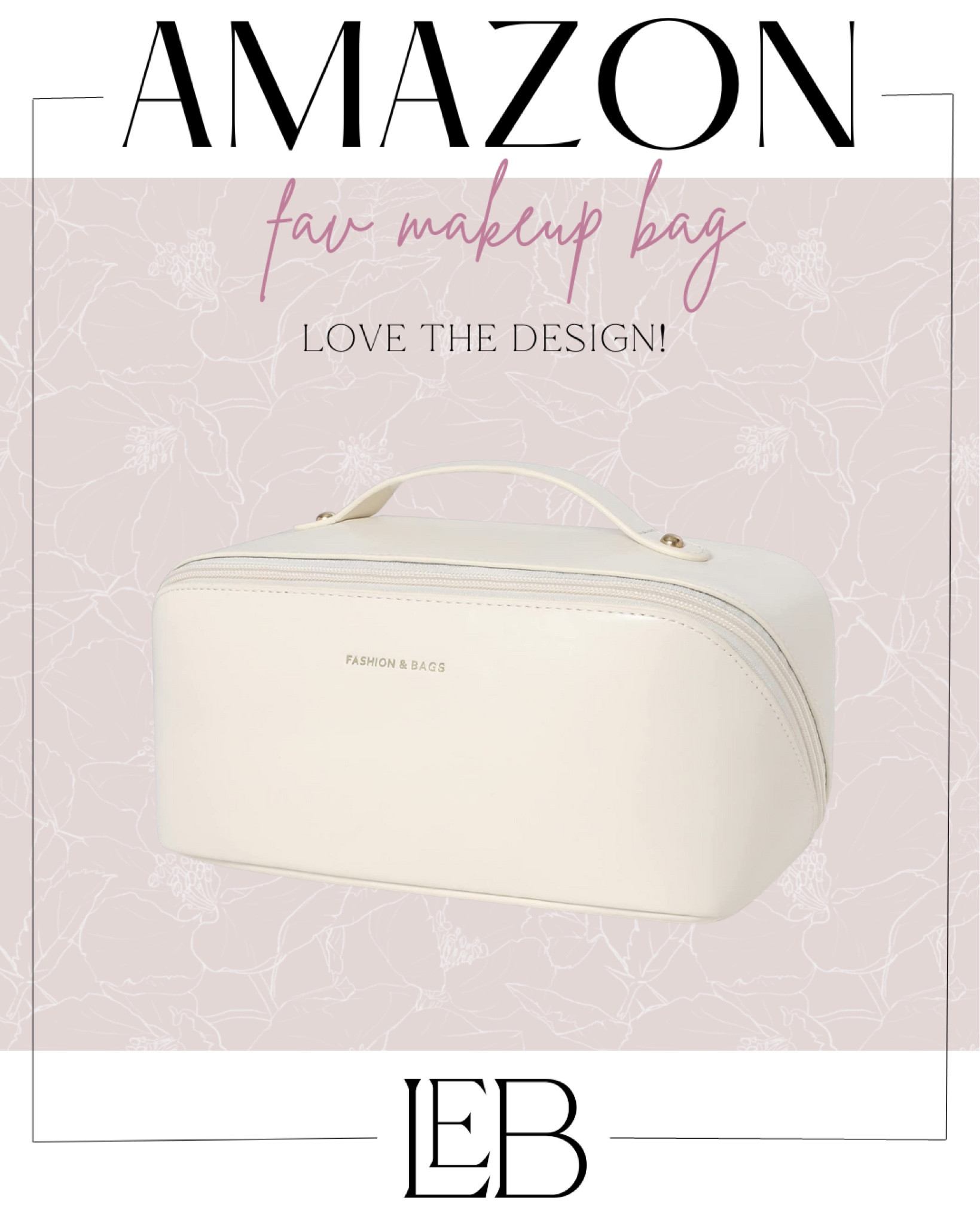 Love this Amazon makeup bag! I love the design, it can seriously fit all of your makeup and toiletries! 10/10 recommend! 

Amazon, must haves, travel essentials

#LTKFind #LTKbeauty #LTKtravel