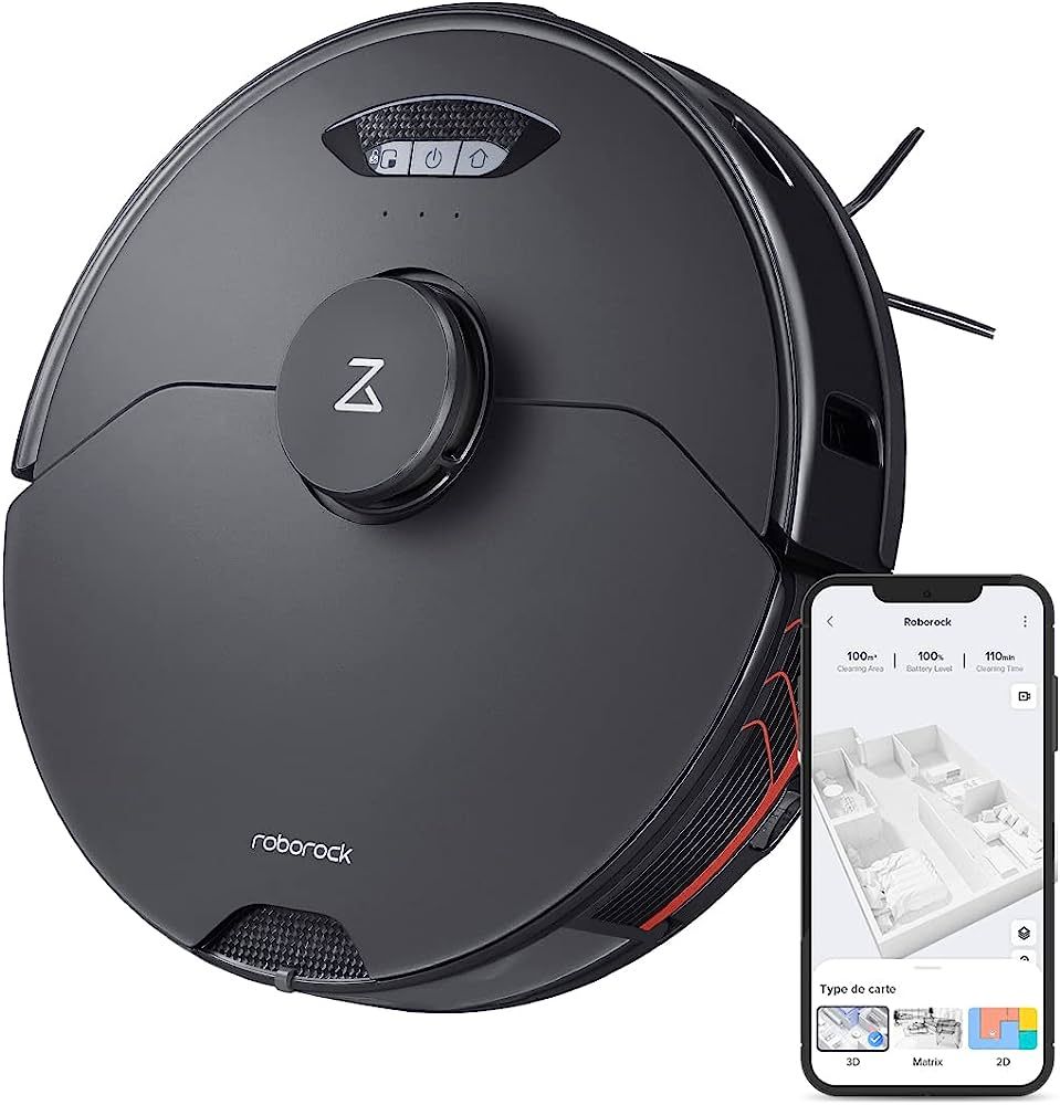 roborock S7 MaxV Robot Vacuum and Sonic Mop, 5100Pa Suction, 3D Structured Light Obstacle Avoidan... | Amazon (US)