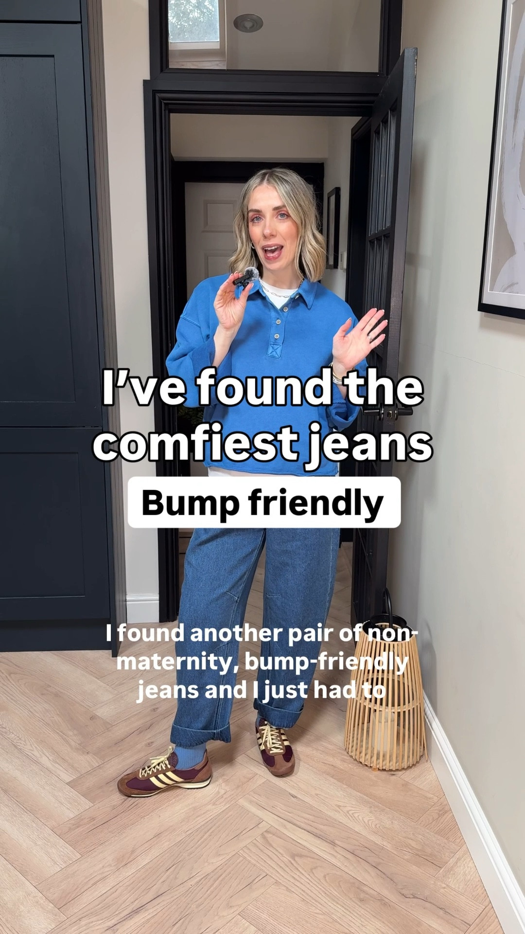 I’ve found another pair of non maternity, bump friendly jeans and omg they’re SO comfy!

#LTKwinter #LTKuk #LTKmaternity