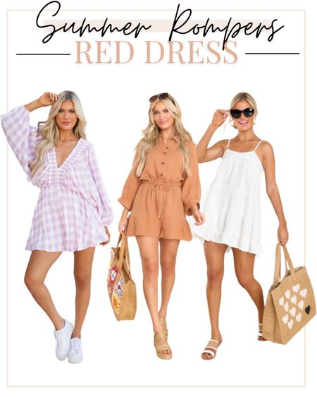 Check out these summer rompers from Red Dress

Summer outfit, summer fashion, beach outfit, vacation outfit 

#LTKeurope #LTKstyletip #LTKtravel