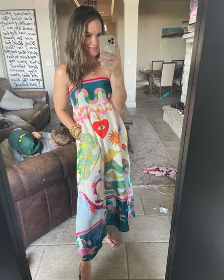 Like and comment “AMAZON6” to have all links sent directly to your messages. loving this gorgeous Amazon dress giving me farm rio vibes. Available in a bunch of patterns  💕 
.
.
#amazonfashion #amazonfinds #founditonamazon #amazon #amazondress #womensdress #dresses #springstyle #springfashion 

#LTKfindsunder50 #LTKwedding #LTKsalealert