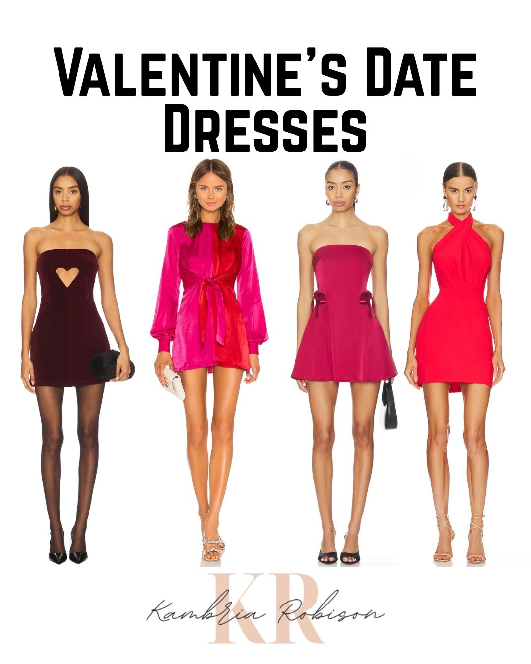 Valentine’s Date Night Dress Ideas 💕
Whether it’s a fancy dinner, rooftop cocktails, or a low-key night out, these Valentine’s Day date night dresses are flattering, romantic, and easy to style. From satin slip dresses to classic black lace looks, these outfits are perfect for a romantic night out. Tap to shop my favorite Valentine’s dresses and complete date night looks.

#ValentinesDateNight
#DateNightDress
#ValentinesOutfit
#LTKStyle
#LTKUnder100