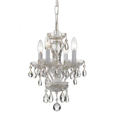 Bailey 4 Light Crystal Chandelier | Wayfair North America