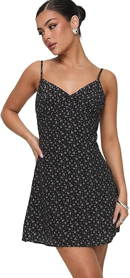 Princess Polly Womens Jaye Mini Dress | Amazon (US)