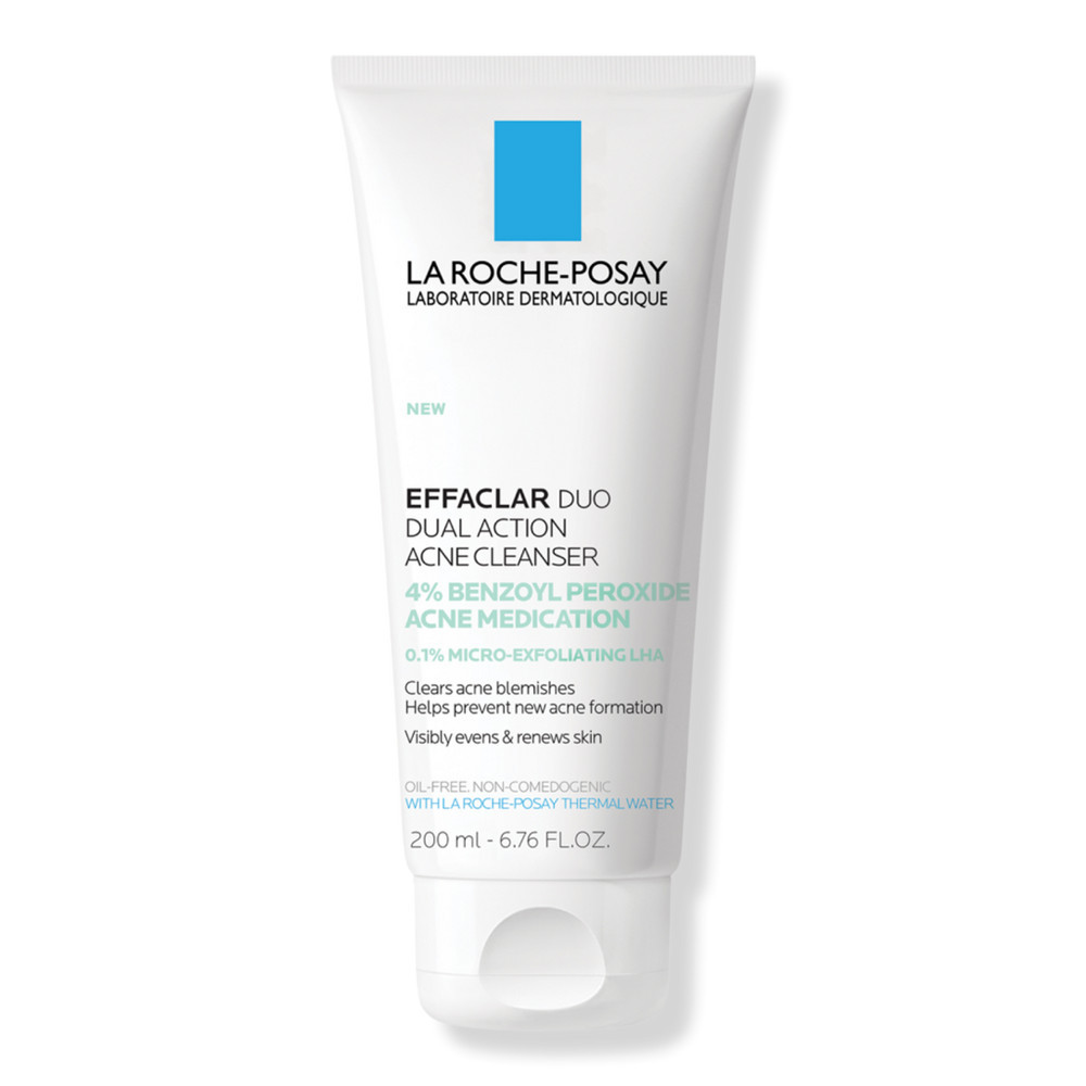 La Roche-Posay Effaclar Acne Face Wash with 4% Benzoyl Peroxide | Ulta