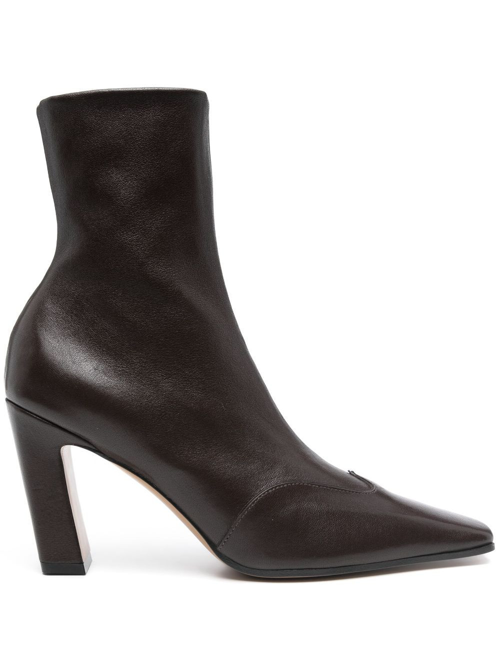 KHAITE 85mm Nevada boots - Brown | Farfetch Global