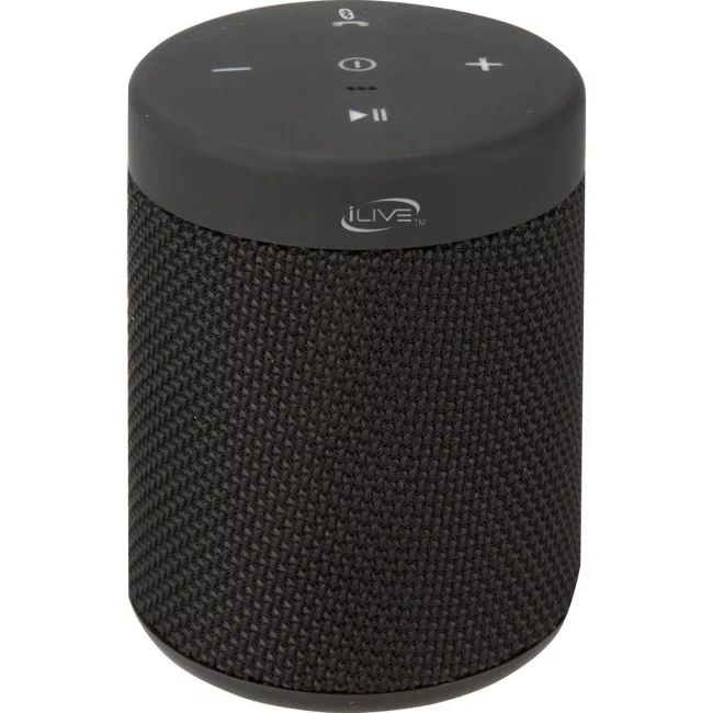 iLive ISBW108 Waterproof Fabric Wireless Bluetooth Speaker - Black | Walmart (US)