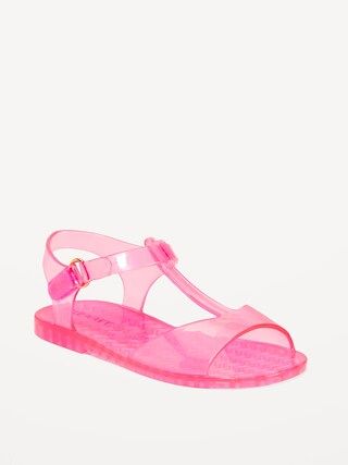 T-Strap Jelly Flats for Toddler Girls | Old Navy (US)