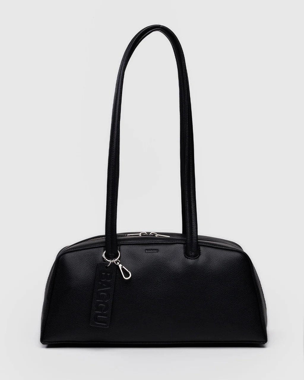 Recycled Leather Bowler Bag - Black | ban.do