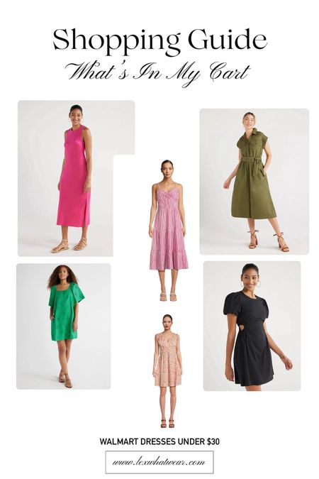 Walmart Dresses Under $30!! 

#LTKStyleTip #LTKFindsUnder50 #LTKSeasonal