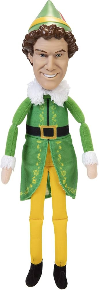 Jakks Holiday Elf Buddy The Elf Talking Plush with 15 Phrases Approximately 12-Inches in Height | Amazon (US)