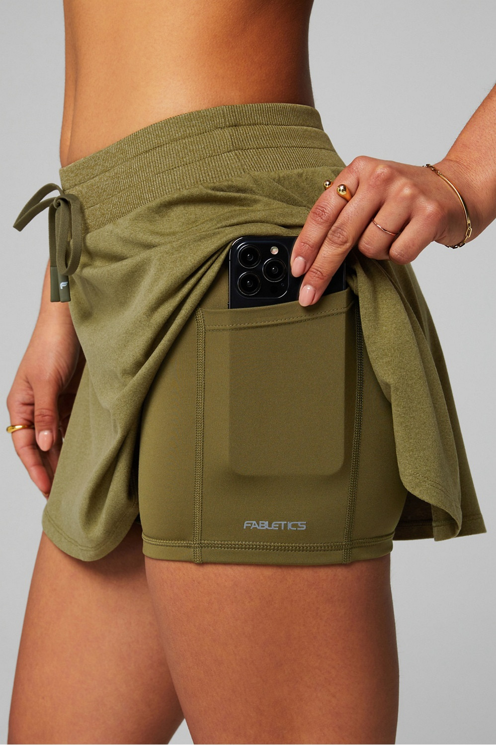 Cloud Jersey Flounce Skirt | Fabletics - North America