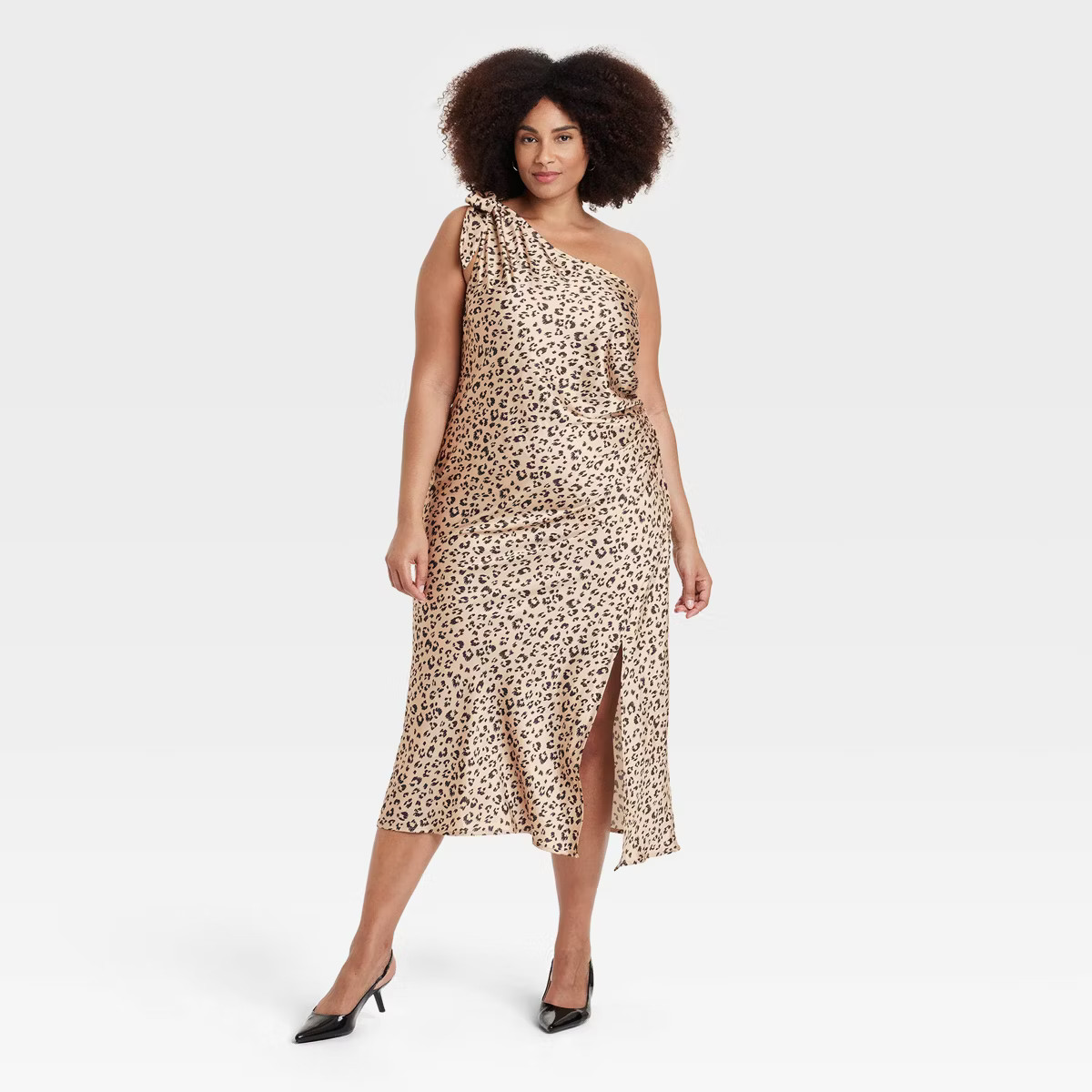 Women's One Shoulder Midi Dress - A New Day™ | Target