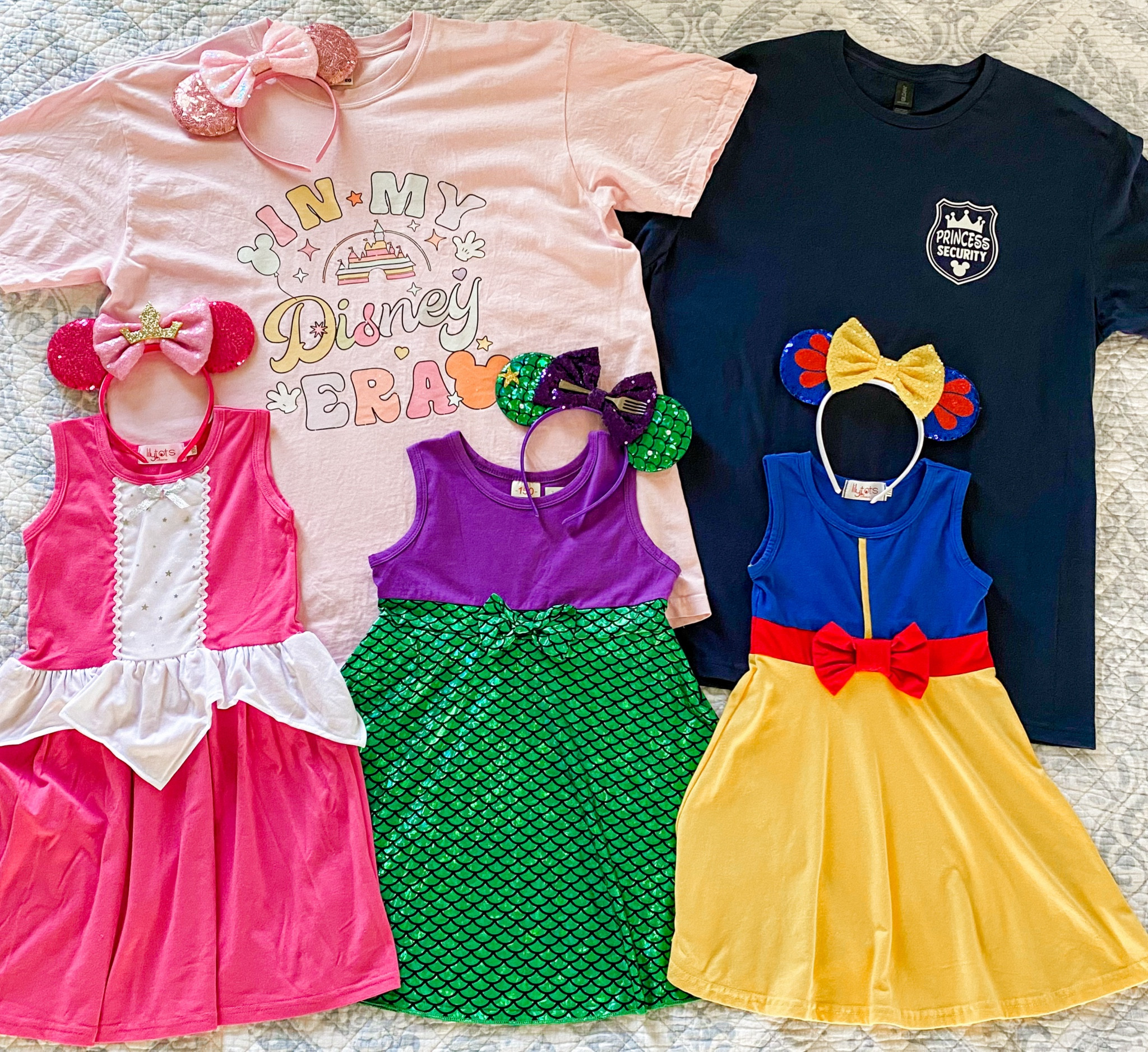 All of the girls princess dresses are from Temu. I was also able to find them on Amazon and there are a few online boutiques that sell them as well.

#LTKkids #LTKtravel #LTKfamily