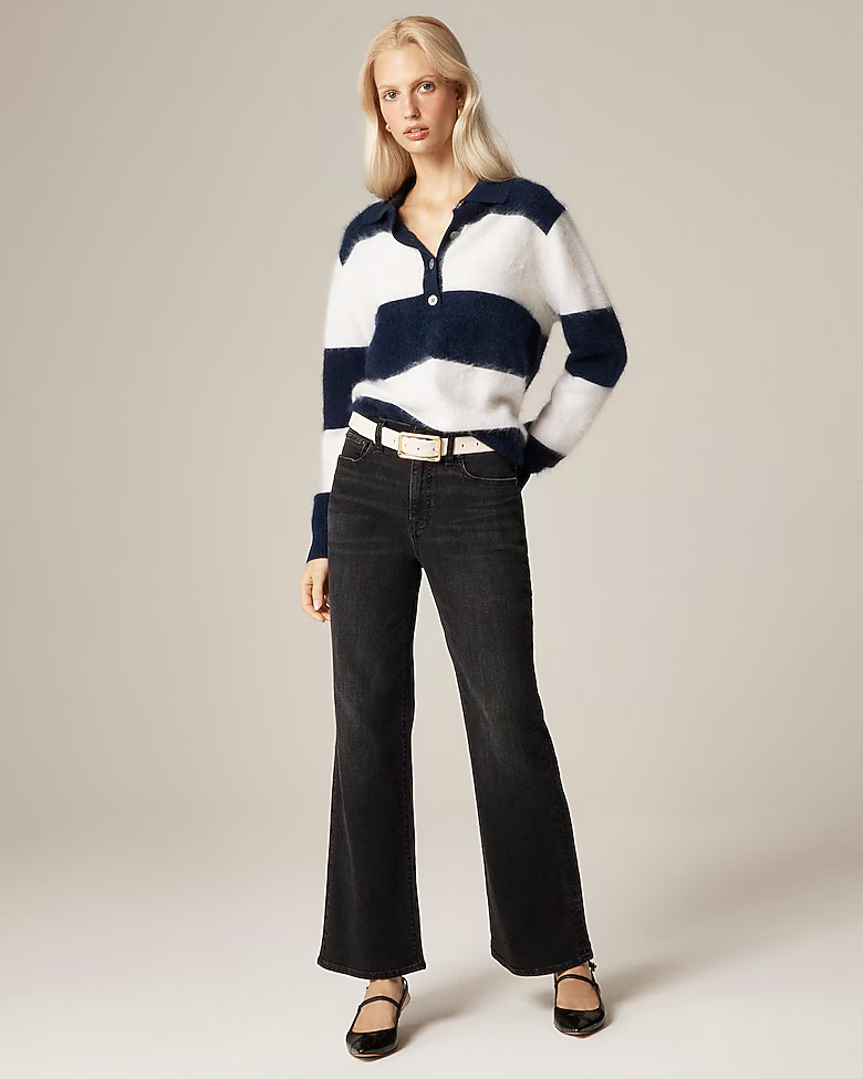 Charley kickout cropped jean | J. Crew US
