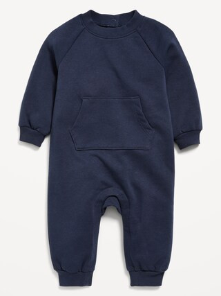 Long-Sleeve Fleece One-Piece Jumpsuit for Baby | Old Navy (US)