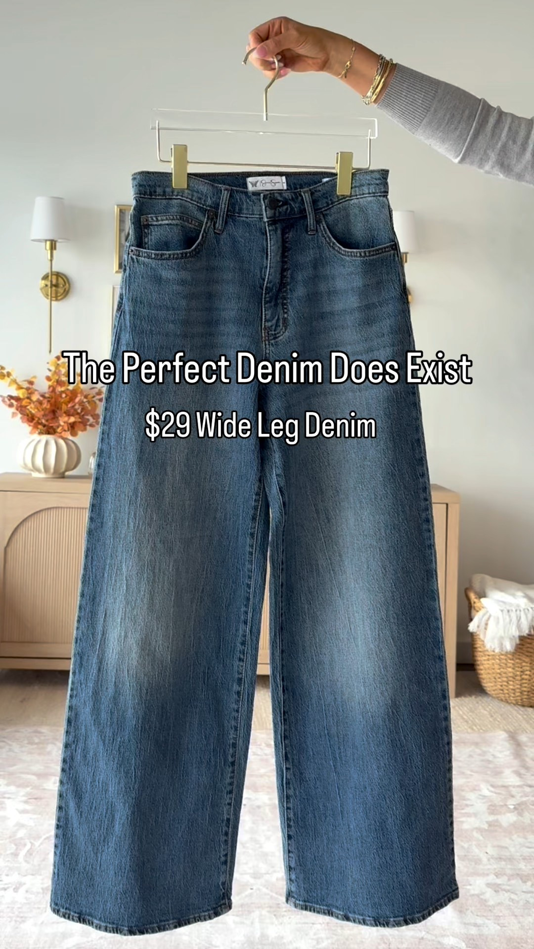 Affordable wide leg lightweight denim styles 4 ways 
Wearing a size 4 
Tops are all a small 
#ltkover40

#LTKCon #LTKU #LTKFindsUnder50 

#LTKOver40