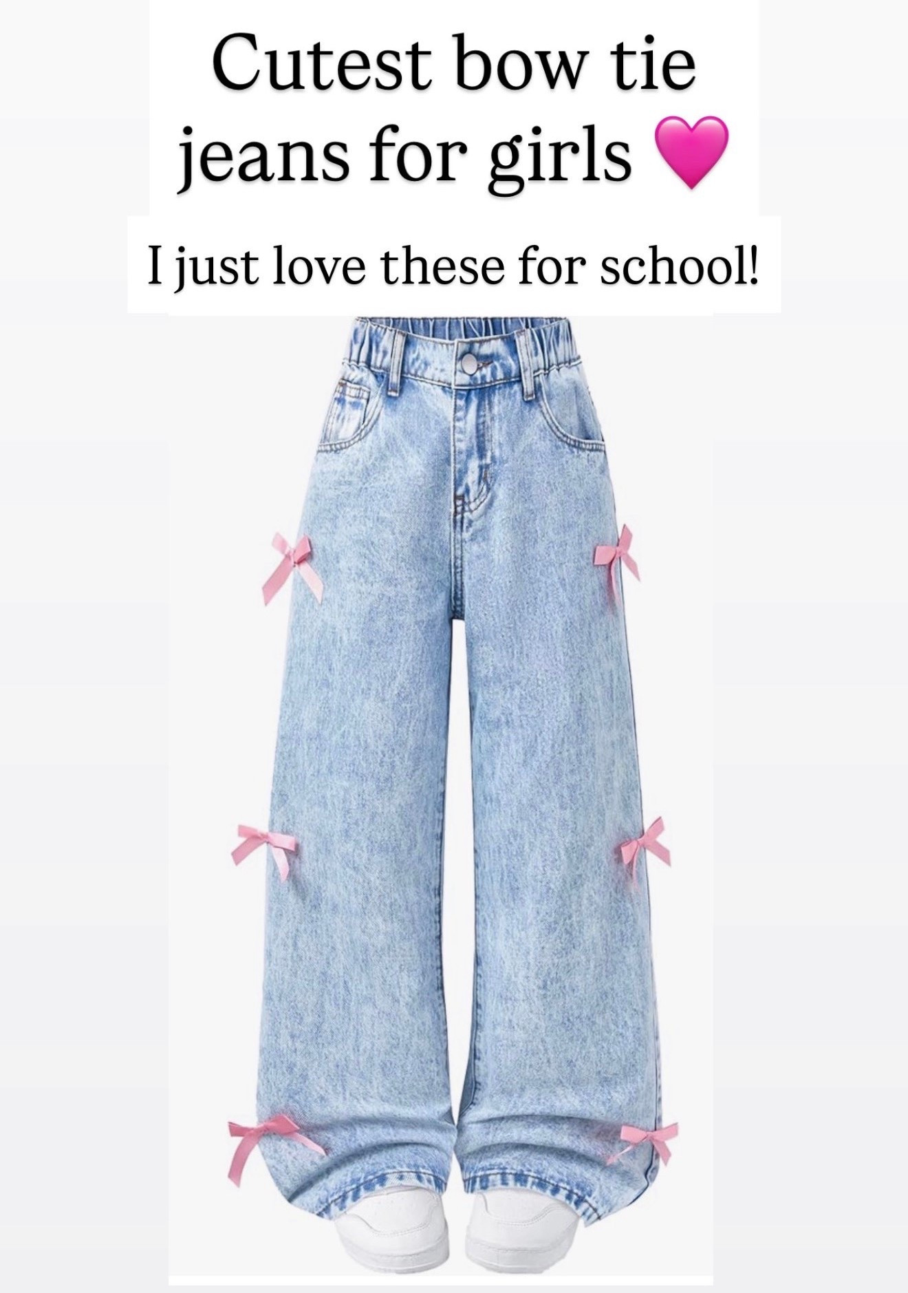 Cutest bow tie jeans

#LTKKids