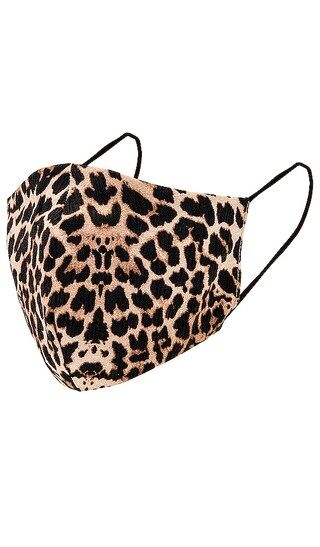 Lovers + Friends Protective Face Mask in Mixed Leopard from Revolve.com | Revolve Clothing (Global)