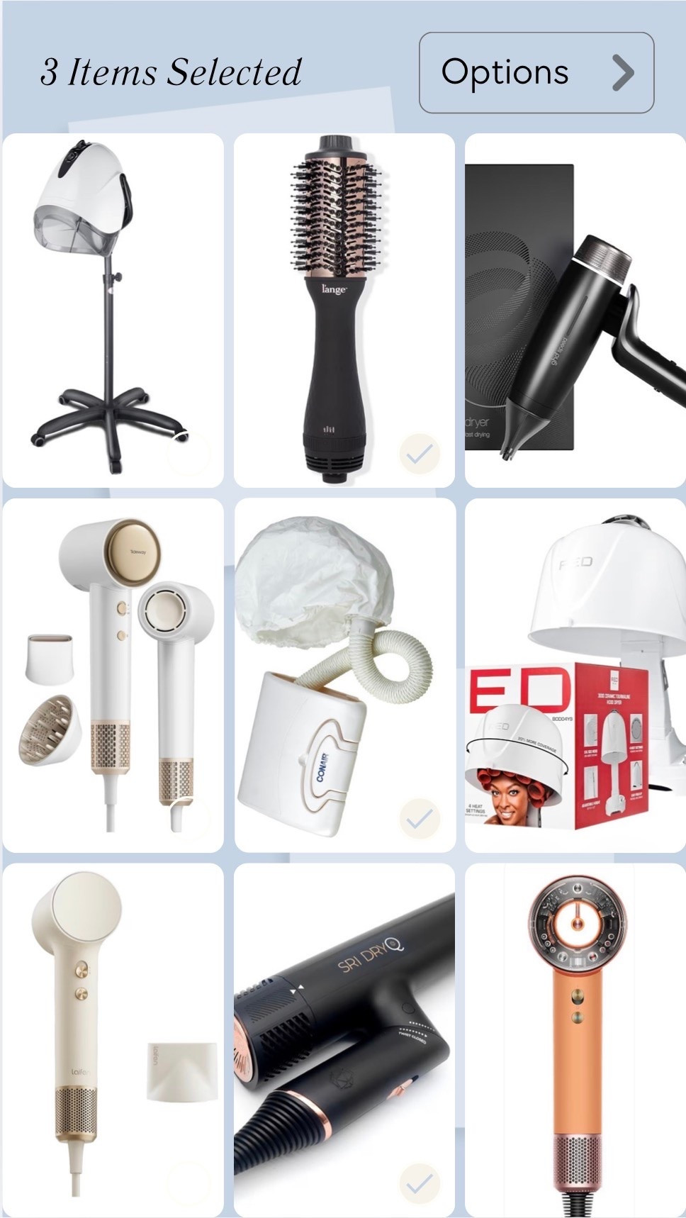 Amazon stand alone & handheld blow dryers! 

Salon quality, hair dryer

#LTKselfcare #LTKmomlife #LTKBeauty