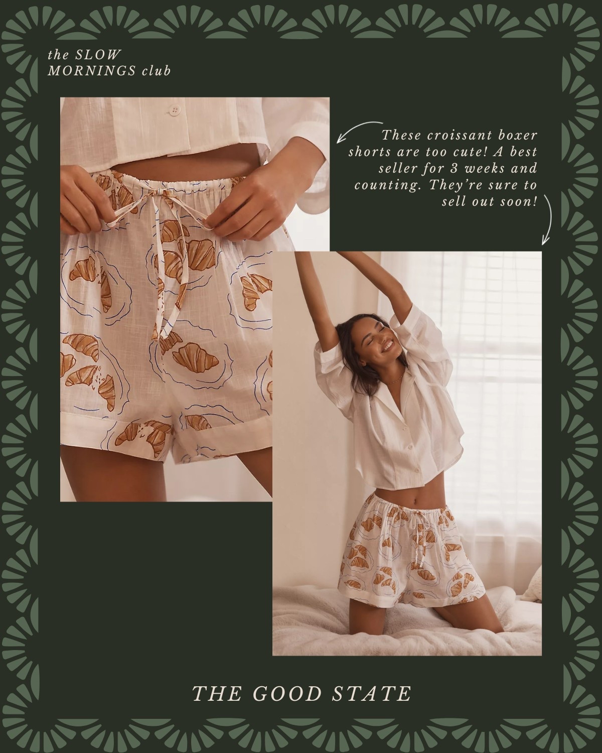 This collection is for those who embrace the slowed down rhythms on an early morning. For the ladies who linger with a cup of coffee in one hand and a journal in the other. For the ones who take notice of the sunlight dancing through the windows and breathes deep the aroma of freshly ground coffee as it’s prepared for the french press. This collection is for those who enjoy matching pajama sets and have one too many coffee mugs (if having too many is even possible). This is for those who are slowing down—even if just internally—in whatever season of life they find themselves in. This is for you☀️

The good state, Lauren England, Amazon, Vera Bradley, Mother’s Day gift idea, Mother’s Day, slow mornings, Emily lex, pottery barn, beauty, clean beauty, chappywrap, stationary, spring fashion, printfresh, coffee mugs, kitchen, living room, spring, Easter basket, Easter, spring home, 

#LTKFindsUnder100 #LTKFindsUnder50 #LTKStyleTip