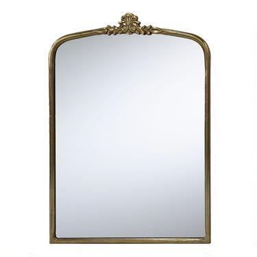 Metal Vintage Style Vanity Wall Mirror | World Market