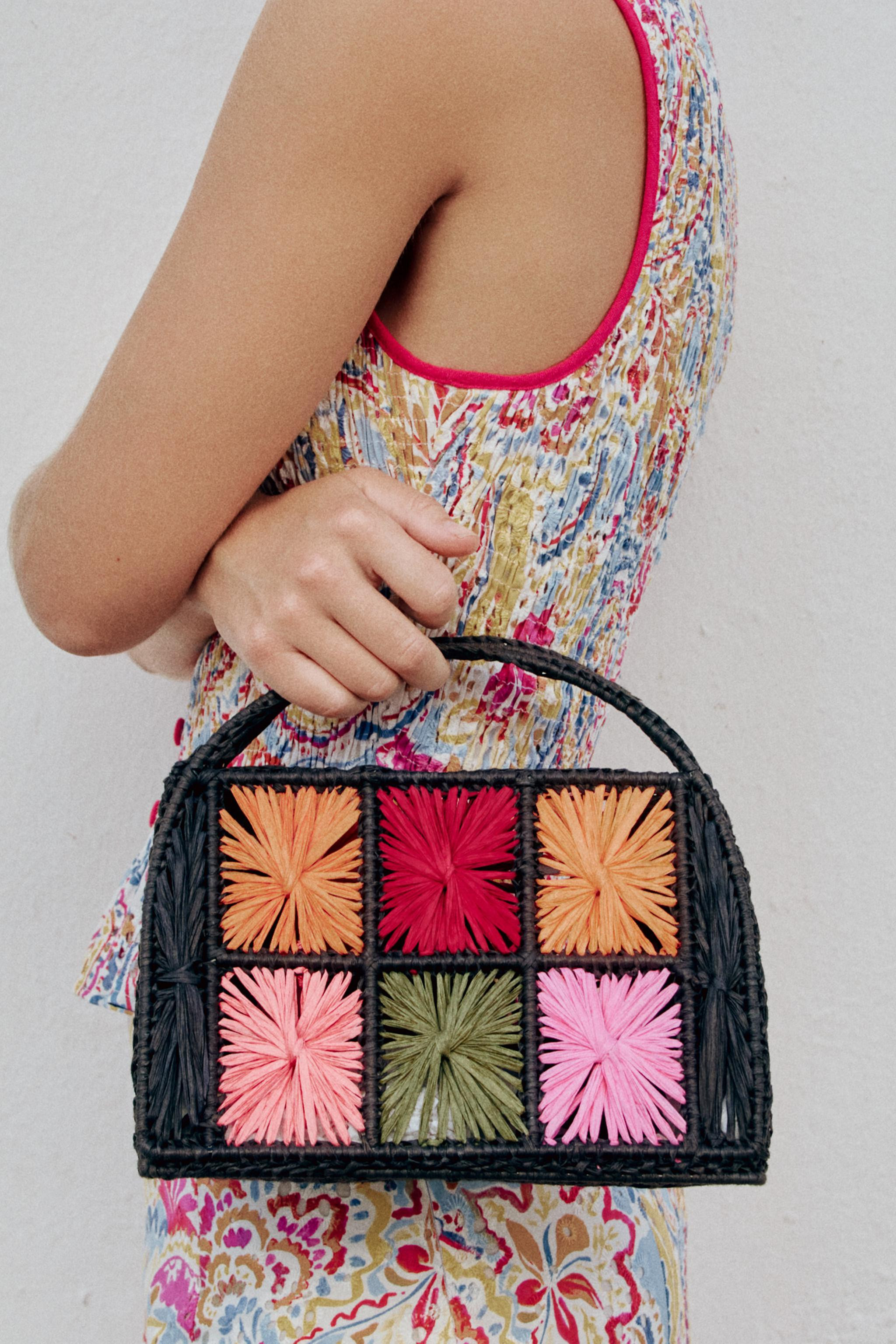 COMBINATION BASKET BAG | Zara US