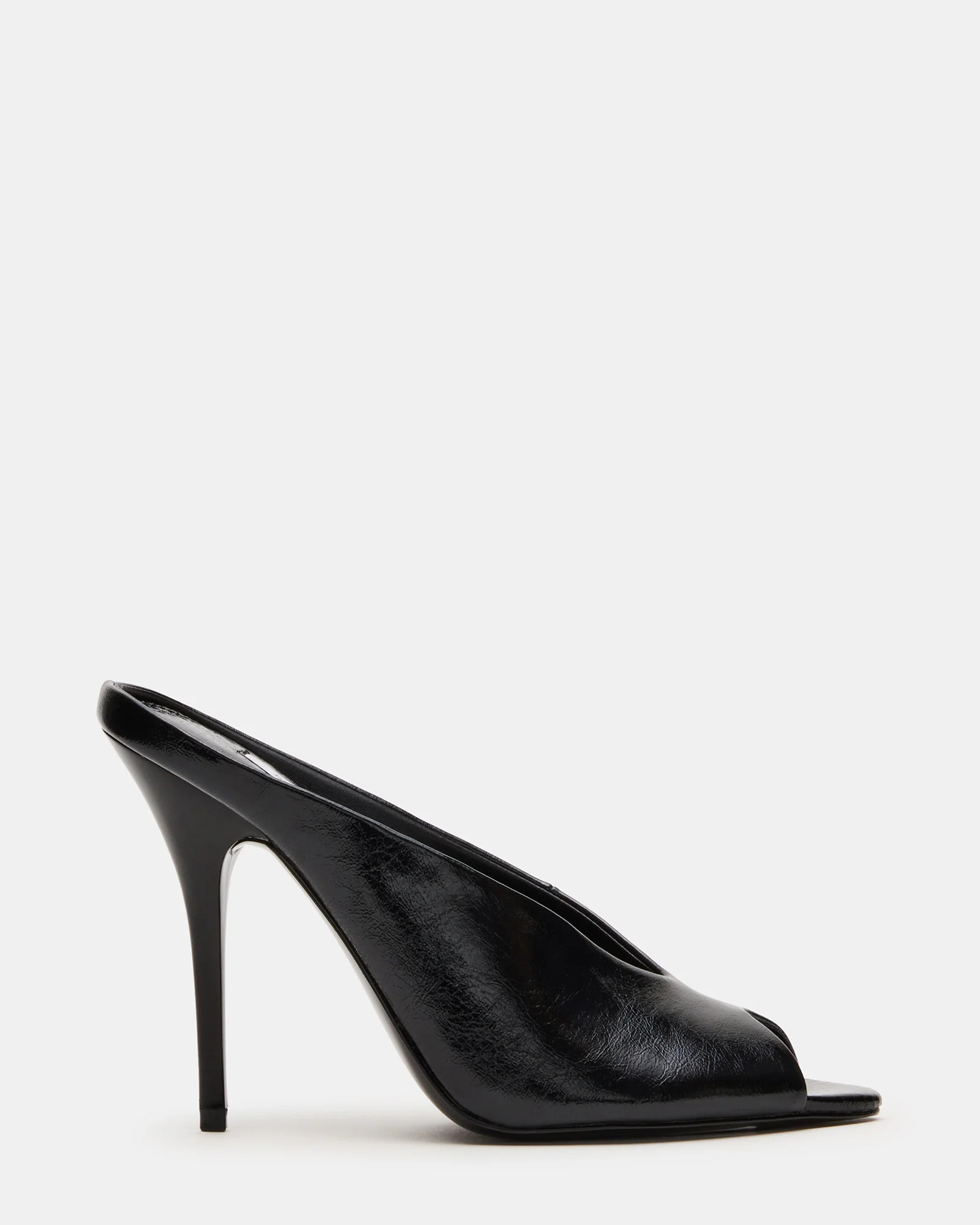 Steve Madden Women's Agaze Mule Heels - Black - Size 8.5 - Leather | Steve Madden (US)