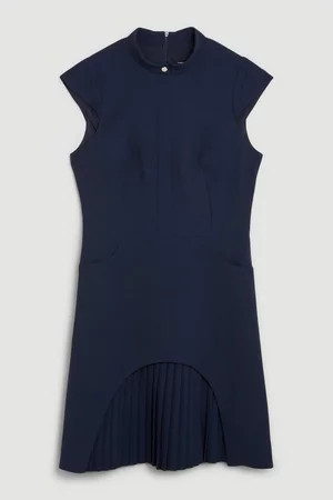 Military Tailored Mini Dress | Karen Millen UK + IE + DE + NL