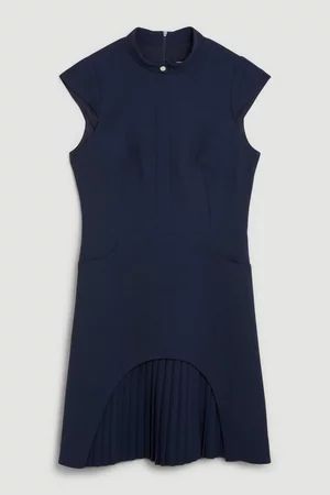 Military Tailored Mini Dress | Karen Millen UK + IE + DE + NL