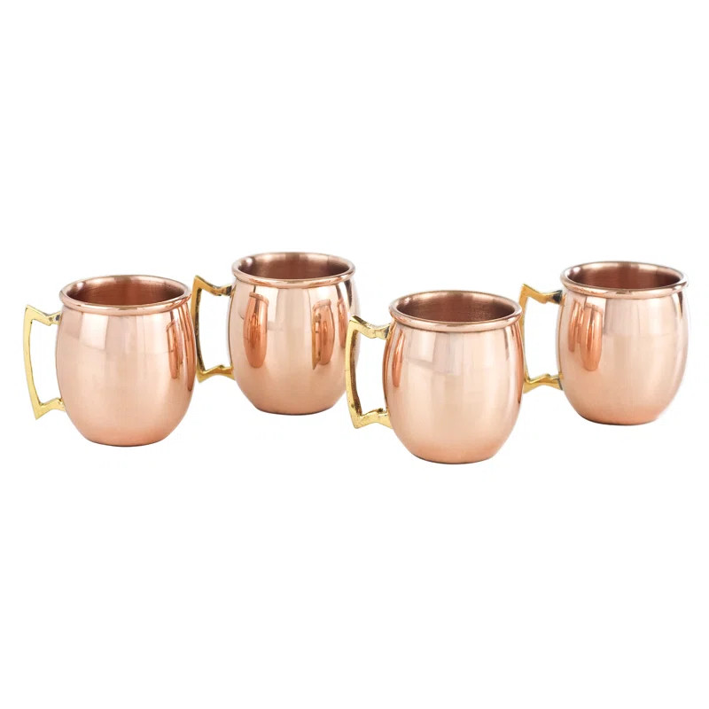 Original 16 oz. Copper Mug (Set of 4) | Wayfair North America