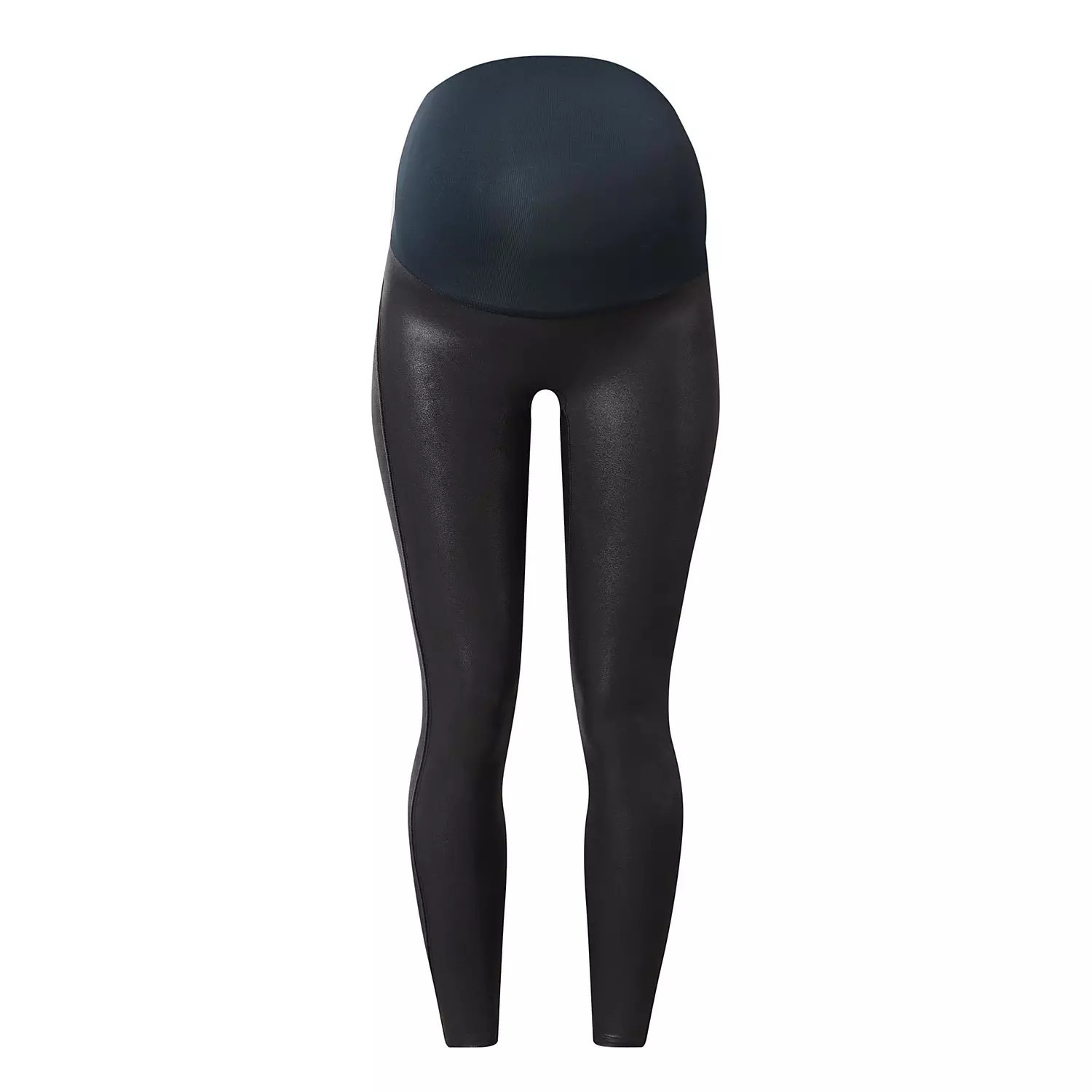 SPANX Mama Faux Leather Leggings - Black | Brown Thomas (IE)