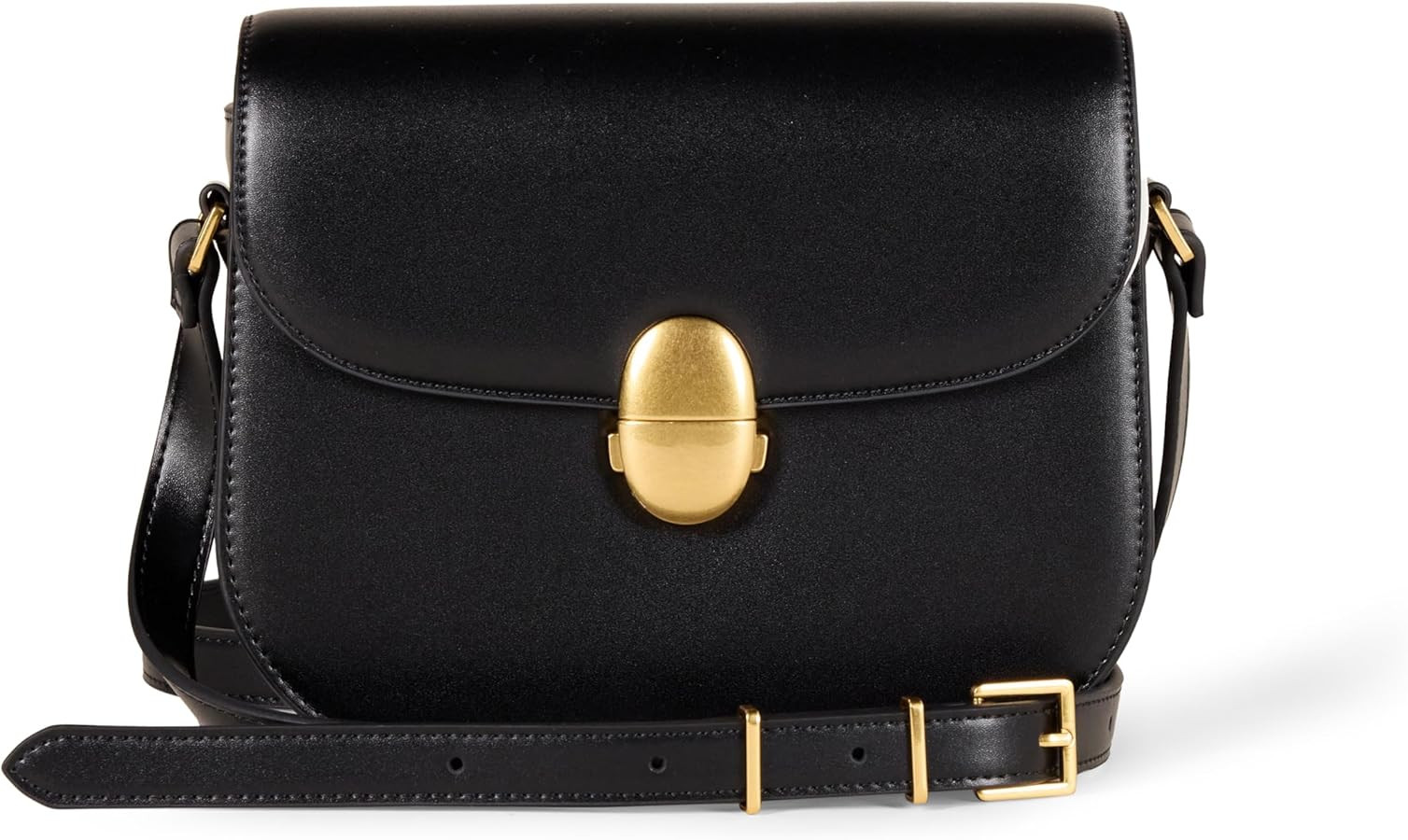 Amazon Essentials Women's Crossbody Flap Bag with Adjustable Strap and Internal Pocket | Amazon (US)