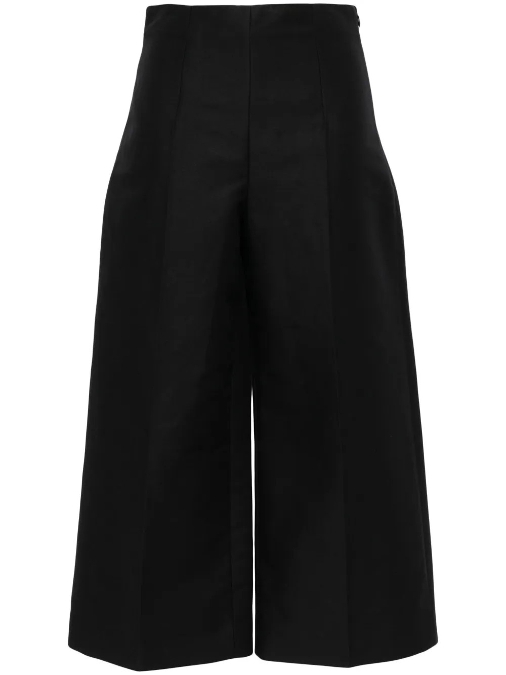 cropped cotton trousers | Farfetch Global