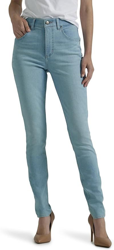 Lee Women's Ultra Lux Comfort with Flex Motion High Rise Skinny Jean | Amazon (US)