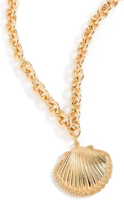 Kenneth Jay Lane Women's Shell Clasp Necklace | Amazon (US)