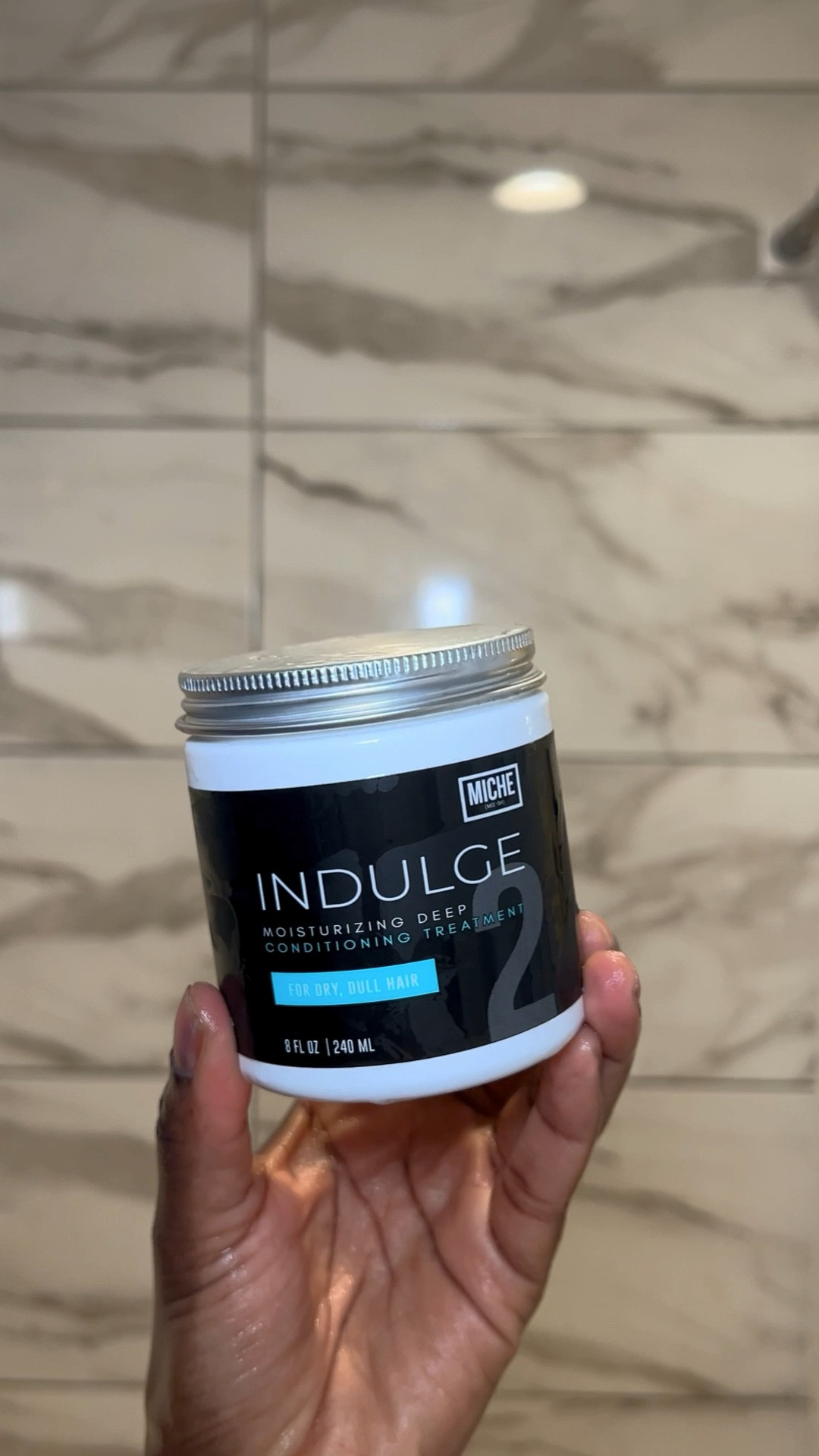 Miche Indulge Deep Conditioner!! The conditioner has great slip and leaves the hair soft and moisturized #haircare #hairproducts

#LTKBeauty