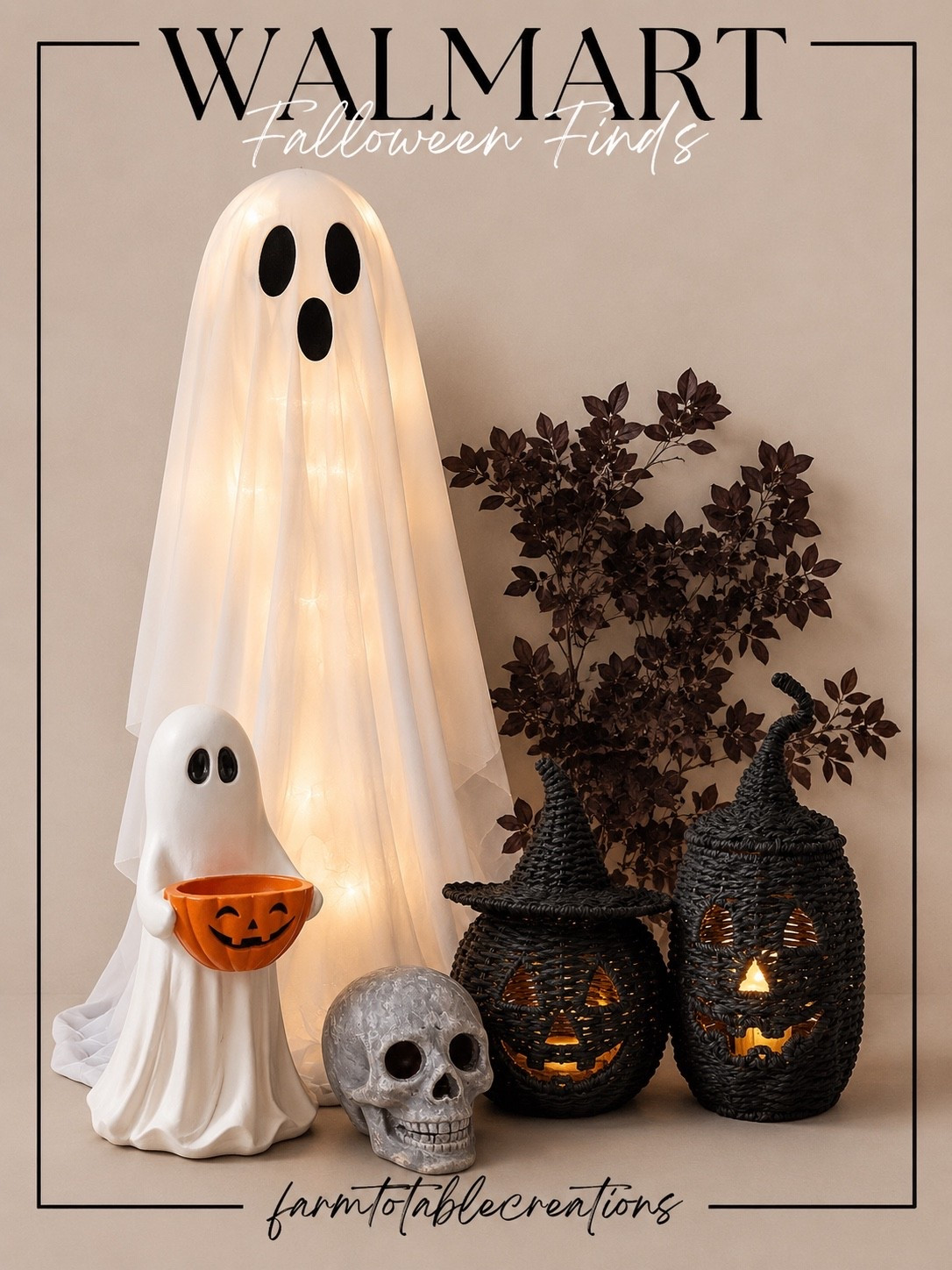 Walmart Falloween Finds You’ll Want Before They’re Gone 👻🧡

If you’re ready to decorate for spooky season, Walmart has so many adorable Falloween finds this year! From glowing ghosts and woven jack-o’-lanterns to festive skull accents and whimsical Halloween decor, these pieces make it easy to create a cozy, elevated look without spending a fortune. Grab your favorites before they disappear!

Follow @farmtotablecreations on Instagram for more cozy home finds and trending decor.

#LTKHome #WalmartFinds #WalmartHome #WalmartHalloween #Falloween #HalloweenDecor #GhostDecor #SpookySeason #CozyHome #FallDecor #HalloweenInspo #AffordableDecor #HomeDecor #SeasonalDecor #PumpkinDecor

#LTKSaleAlert #LTKHome